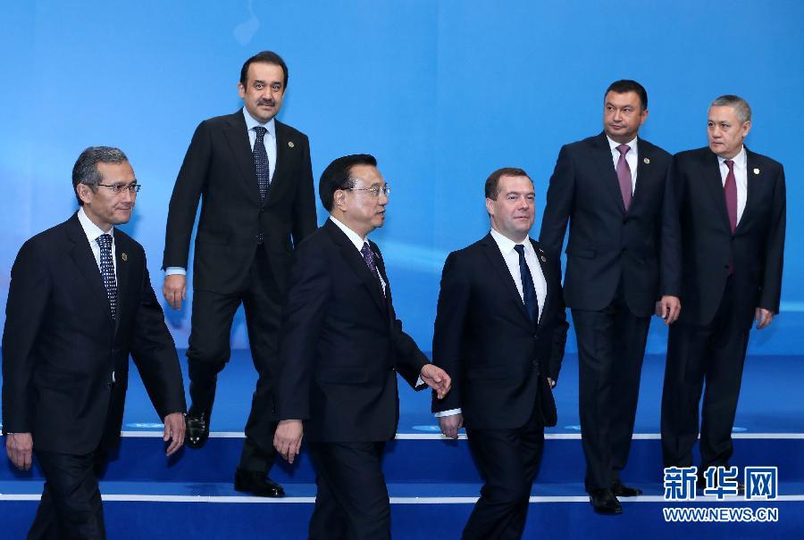 【資料】李克強出席上海合作組織成員國政府首腦理事會第十三次會議